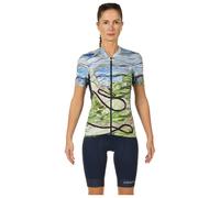 Set donna (2 articoli) ADV Endur Graphic bianco/celeste/verde