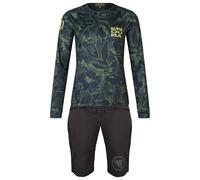 Set donna (2 articoli) Floral LTD Printed nero