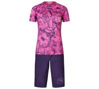 Set donna (2 articoli) Grid Floral LTD Printed fucsia