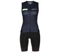Set donna (2 articoli) smanicata RC pro blu scuro
