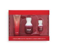Set donna come te Amore | Contiene eau de parfum 100 ml, latte corpo 100 ml e mini eau de parfum 15 ml
