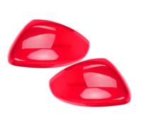 Set Door Rearview Side Mirror Cover Cap Guard Fit For Peugeot 208 2008