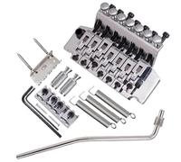 Set Doppio Ponte A Dondolo Per Chitarra Elettrica A Sette Corde * 1 Dimensioni 105 * 63,5 Mm (Silver)