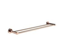 Set doppio portasciugamani - Accessori da bagno: portasciugamani dispenser sapone porta scopino porta carta igienica gancio accappatoio - soluzioni di archiviazione eleganti per la casa design