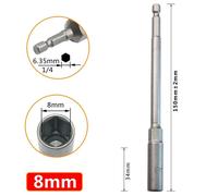 Set driver dadi esazionali professionali 150 mm per riparazione e installazione