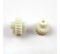 Set due ingranaggi in plastica riparazione motore regolatore sedile per Chevr...