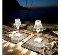 set due Lampada da tavolo led ricaricabile Touch per ristoranti bar hotel [EEK: A+++]