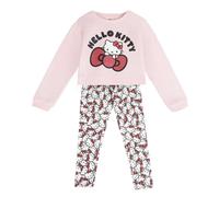 Ciao Kitty tuta in cotone per bambini, set comodo e morbido da indossare ogni giorno | Abbigliamento sportivo per bambini Hello Kitty