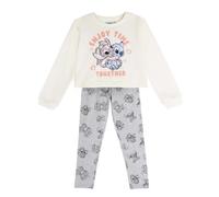 Set Due Pezzi Cotton Brushed Leggin Stitch BEIGE - 8 Anni | FEMMINA CERDà