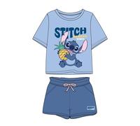CERDÁ LIFE'S LITTLE MOMENTS Niños Y Niñas Cómodo Y Divertido - Pijama Stitch Ideal para Descanso Y Juego Set di Pigiama, Azzurro, 12 Anni (Pacco da 2) Unisex-Bambini e Ragazzi