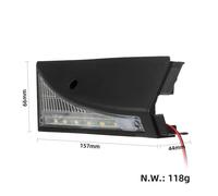 Set due pezzi indicatori di direzione di sicurezza luci per Kugoo M4 copertura l