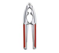 Set due pezzi schiaccianoci cracker in metallo con impugnatura ergonomica e racc