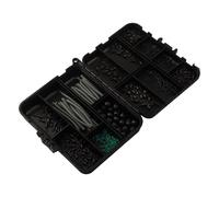 Set durevole lotta per la pesca alla carpa con ganci girevoli e pesi (300 pz)