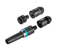 Set EcoLine Giardinaggio 4 Pezzi 3/4" Riciclato Nero Resistente UV