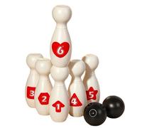 Set educativo per giochi di bowling al coperto - Kit di gioco per l'apprendimento divertente, giocattolo per attività di bowling per bambini, gioco interattivo per lo sviluppo delle abilità | Il desig