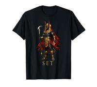 Set Egitto Dio Mitologia Fantasy divinità Illustrazione Arte Maglietta