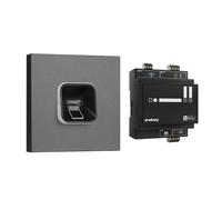 Set ekey sLine FP in nero per Siedle Vario grigio scuro micaceo