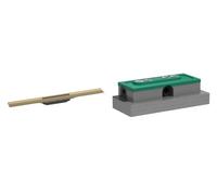 Set elemento esterno dello scarico Hansgrohe Raindrain 56043140, set di montaggio Hansgrohe uBox Universal 1000180