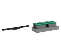 Set elemento esterno dello scarico Hansgrohe Raindrain 56043670, set di montaggio Hansgrohe uBox Universal 1000180