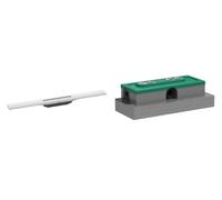 Set elemento esterno dello scarico Hansgrohe RainDrain Flex 56043700, set di montaggio Hansgrohe uBox Universal 1000180