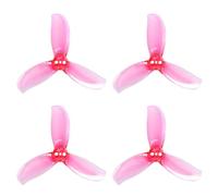 Set eliche leggere da 4 per 04 eliche per unità aeree Diametro 63, 5 mm Passo 2, 4 pollici Sistemi trasmissione trasparenti per droni da corsa FPV