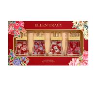Set Ellen Tracy: Sensational, Eau De Parfum, da donna, 15 ml + Brilliant, Eau De Parfum, da donna, 15 ml + Dazzling, Eau De Parfum, da donna, 15 ml +