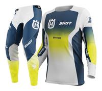 SET Enduro Husqvarna Maglia Pantalone Resistente Motocross Traspirante 2026