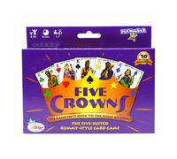 Set Enterprises Five Crowns Gioco di carte in stile ramino a cinque semi da 1 a