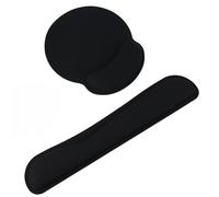 Set ergonomico con tappetino per mouse e supporto per polso per tastiera
