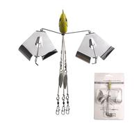 Set esche girevoli 25 g Alabama Rig 17 cm per pesca d'acqua
