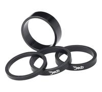 SET ESPACIAD.DEDA TUBO DIREC.1-1/8 10mm AL.NE(10U)