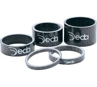 SET ESPACIAD.DEDA TUBO DIREC.1-1/8 10mm CAR.NE(10)
