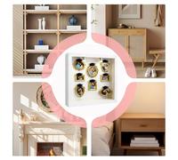 Set Espositori Mini Museo - Box Fai Da Te Ricordi Con Cornice Dorata, Silhouette Decorative, Contenitore Creativo, Accessorio Casa E Arredo | Collezione Artistica Originale Design Elegante