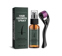 Set Essenza per la Cura del Cuoio Capelluto Uomo, Rullo con Microaghi, Contiene Essenza Nutriente per i Follicoli e Rullo con Microaghi da 540 nm, Rivitalizza il Cuoio Capelluto