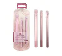 Set essenziale per gli occhi quotidiani Real Techniques 3 pezzi, 361 Ombretto medio a forma di pennello a setole affusolate e soffici per sfumare delicatamente ombre in polvere o in crema, 362 Pennell