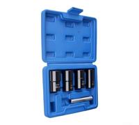 Set Estrattore Dadi per ruota 5pz 1/2 Pollice Anti-Svitamento