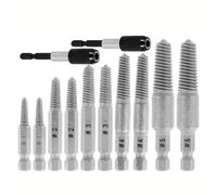 Set estrattore viti esagonali resistente per rimuovere le viti arrugginite e ver