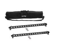 EUROLITE - Set 2x Led Pix-16 Qcl Leiste + Soft-bag (20000991) - SPEDIZIONE GRATUITA