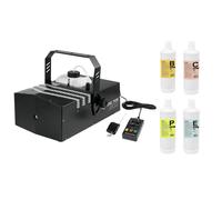 Set EUROLITE Dynamic Fog 1200 con 4 Fluidi Nebbia - Macchina DMX 1200W