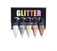 Set Eyeliner Glitter 5 Waterproof Lunga Tenuta Set Eyeliner Glitter(01)