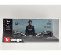 SET F1 AMG Petronas Formula 1 Team F1 W16 #12 - Bburago 1:64 1/64