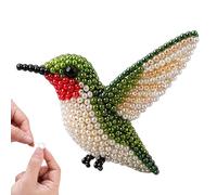 Set fai da te con animali di perline 3D, simpatico set fai da te con perline, per principianti, appassionati di fai da te, scrivania, regali per feste, lezioni artistiche, vacanze, viaggi