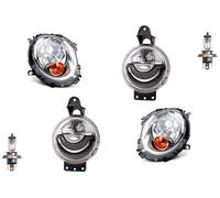 Set Fanali Adatto A per BMW Mini R55 56 57 58 59 06 H4 Sx. Dx. Indicatore