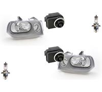 Set Fanali Adatto A per Citroen Jumpy U64 U65 03- Con H4 L R M.Servomotore