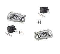 Set Fanali Adatto A per VW Golf III 1Hx0 91-97 Con H1 L R M.Servomotore