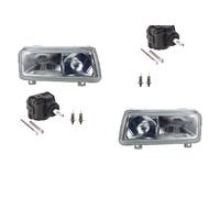 Set Fanali Adatto A per VW Passat 94 35I 93-96 Con H1 L R M.Servomotore