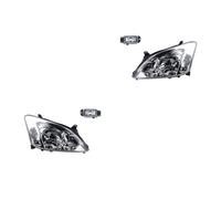 Set Fanali Alogeno Adatto A per Toyota Corolla E12 02-04 H7 L&R + Nebbia