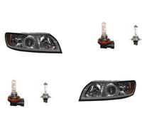 Set Fanali Alogeno Adatto A per Volvo S40 V50 08/07- Con H7/H9 Sinistra Destra