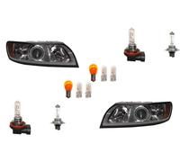 Set Fanali Alogeno Adatto A per Volvo S40 V50 08/07- Con Leuc. Sinistra Destra