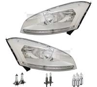 Set Fanali Chiaro H1/H7 per Citroën C4 Picasso I UD_ Ua _ Incl. Osram Lampade